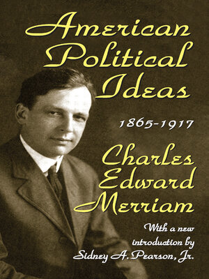 cover image of American Political Ideas, 1865-1917